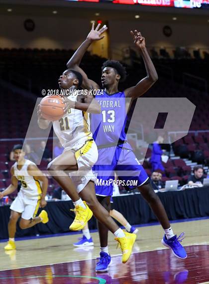 Thumbnail 3 in Federal Way vs. Bishop O'Dowd (Tarkanian Classic) photogallery.