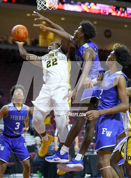 Thumbnail 2 in Federal Way vs. Bishop O'Dowd (Tarkanian Classic) photogallery.