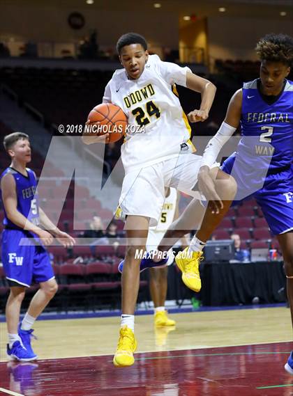 Thumbnail 1 in Federal Way vs. Bishop O'Dowd (Tarkanian Classic) photogallery.
