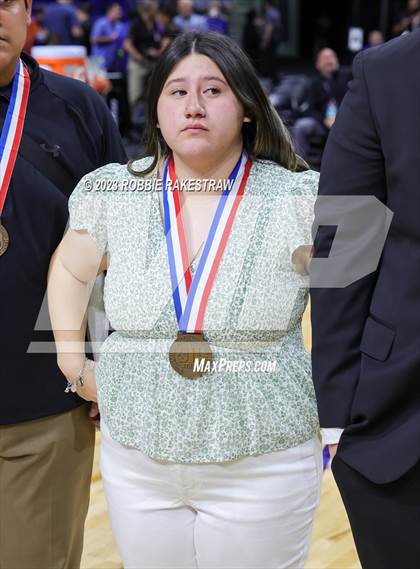 Thumbnail 3 in Boerne vs. Washington (UIL 4A Basketball State Semifinal Medal Ceremony) photogallery.
