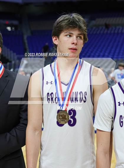 Thumbnail 3 in Boerne vs. Washington (UIL 4A Basketball State Semifinal Medal Ceremony) photogallery.