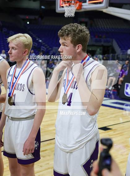 Thumbnail 2 in Boerne vs. Washington (UIL 4A Basketball State Semifinal Medal Ceremony) photogallery.