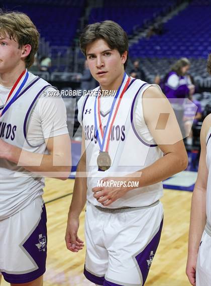 Thumbnail 1 in Boerne vs. Washington (UIL 4A Basketball State Semifinal Medal Ceremony) photogallery.
