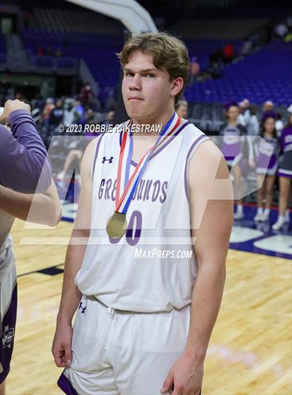 Thumbnail 1 in Boerne vs. Washington (UIL 4A Basketball State Semifinal Medal Ceremony) photogallery.