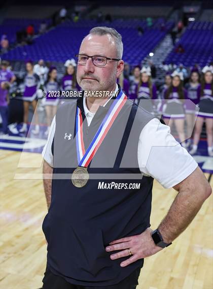 Thumbnail 3 in Boerne vs. Washington (UIL 4A Basketball State Semifinal Medal Ceremony) photogallery.