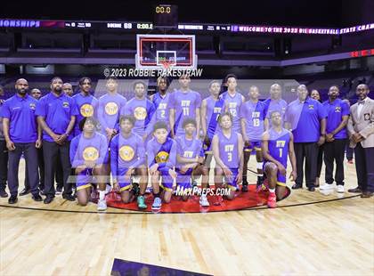 Thumbnail 2 in Boerne vs. Washington (UIL 4A Basketball State Semifinal Medal Ceremony) photogallery.