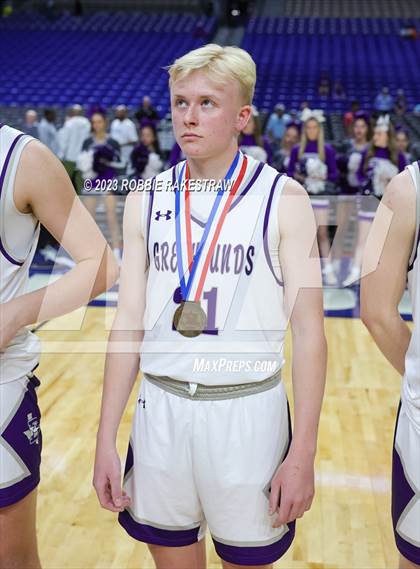 Thumbnail 3 in Boerne vs. Washington (UIL 4A Basketball State Semifinal Medal Ceremony) photogallery.
