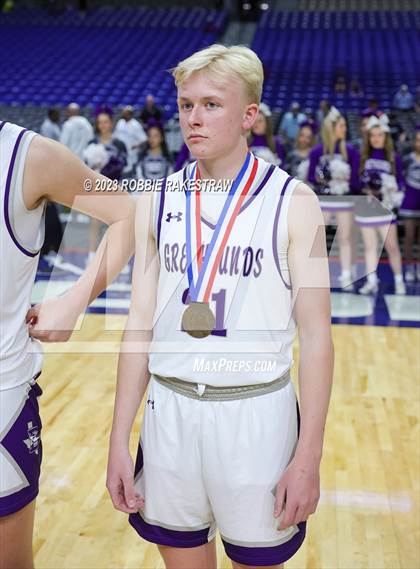 Thumbnail 1 in Boerne vs. Washington (UIL 4A Basketball State Semifinal Medal Ceremony) photogallery.