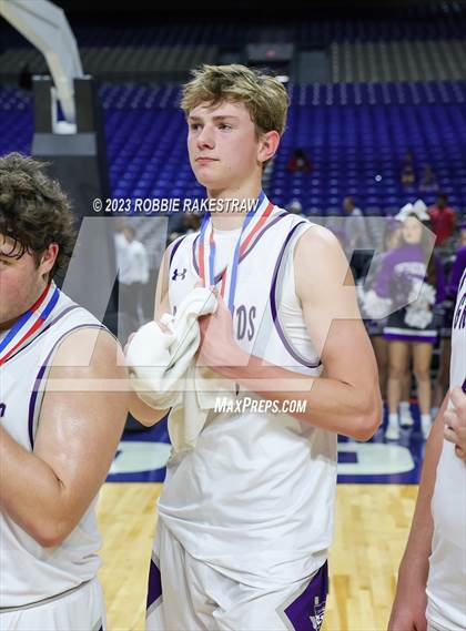 Thumbnail 1 in Boerne vs. Washington (UIL 4A Basketball State Semifinal Medal Ceremony) photogallery.
