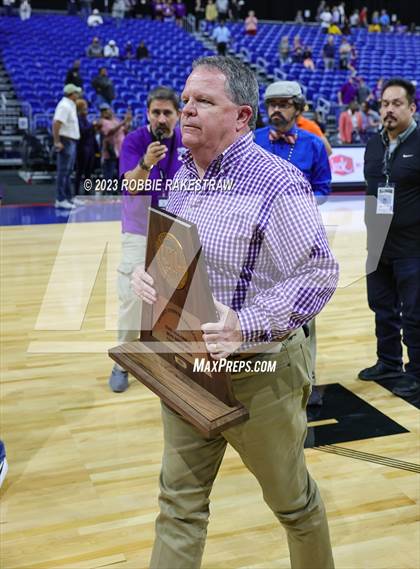 Thumbnail 3 in Boerne vs. Washington (UIL 4A Basketball State Semifinal Medal Ceremony) photogallery.