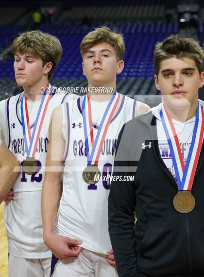 Thumbnail 3 in Boerne vs. Washington (UIL 4A Basketball State Semifinal Medal Ceremony) photogallery.