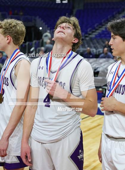 Thumbnail 2 in Boerne vs. Washington (UIL 4A Basketball State Semifinal Medal Ceremony) photogallery.