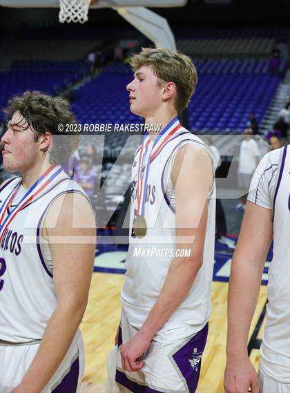 Thumbnail 1 in Boerne vs. Washington (UIL 4A Basketball State Semifinal Medal Ceremony) photogallery.