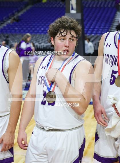 Thumbnail 2 in Boerne vs. Washington (UIL 4A Basketball State Semifinal Medal Ceremony) photogallery.