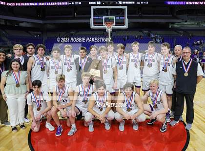 Thumbnail 3 in Boerne vs. Washington (UIL 4A Basketball State Semifinal Medal Ceremony) photogallery.