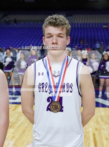 Thumbnail 2 in Boerne vs. Washington (UIL 4A Basketball State Semifinal Medal Ceremony) photogallery.