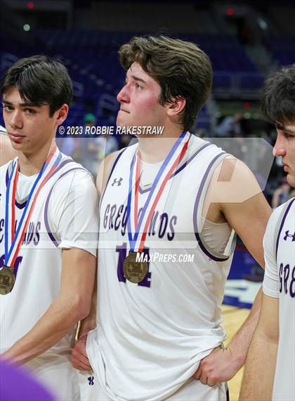 Thumbnail 2 in Boerne vs. Washington (UIL 4A Basketball State Semifinal Medal Ceremony) photogallery.
