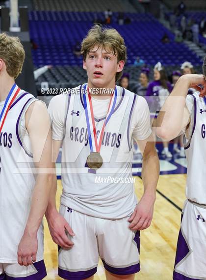 Thumbnail 2 in Boerne vs. Washington (UIL 4A Basketball State Semifinal Medal Ceremony) photogallery.