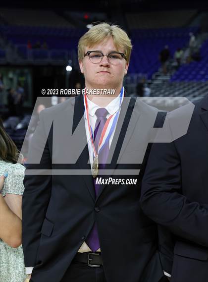 Thumbnail 2 in Boerne vs. Washington (UIL 4A Basketball State Semifinal Medal Ceremony) photogallery.