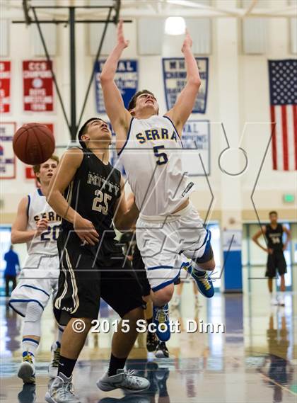 Thumbnail 2 in Archbishop Mitty vs. Serra (CIF CCS Open Division Semifinal) photogallery.