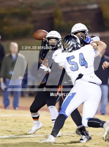 Thumbnail 1 in Bakersfield Christian @ Selma (CIF SoCal Regional 4-AA Final) photogallery.