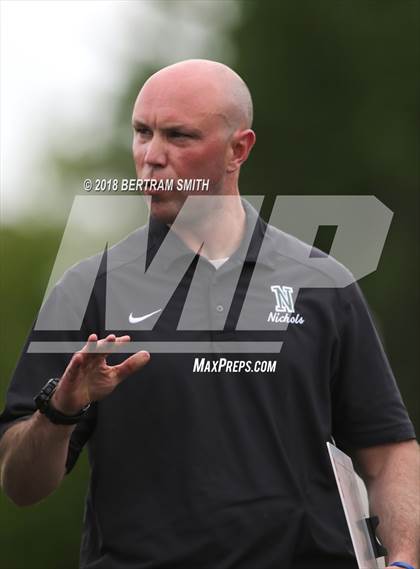 Thumbnail 1 in Bishop Timon-St. Jude @ Nichols (Monsignor Martin SemiFinals) photogallery.