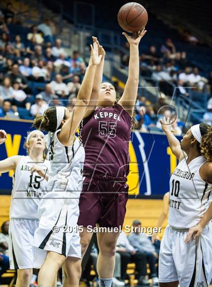 Thumbnail 3 in Mark Keppel vs. Archbishop Mitty (CIF State D2 Final) photogallery.