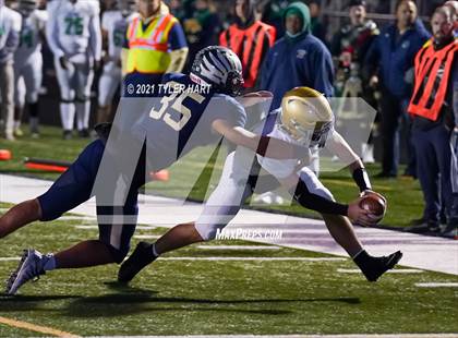Thumbnail 2 in Cathedral @ Decatur Central (IHSAA 5A Sectional Final) photogallery.