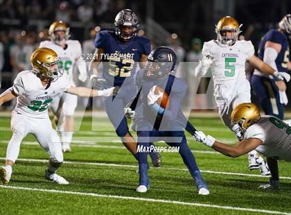 Thumbnail 3 in Cathedral @ Decatur Central (IHSAA 5A Sectional Final) photogallery.