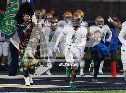 Thumbnail 3 in Cathedral @ Decatur Central (IHSAA 5A Sectional Final) photogallery.