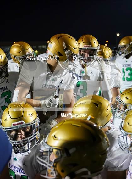 Thumbnail 1 in Cathedral @ Decatur Central (IHSAA 5A Sectional Final) photogallery.