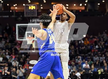 Thumbnail 1 in McEachern vs Sunrise Christian Academy (Bass Pro Shop Tournament of Champions) photogallery.