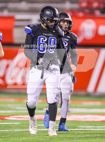 Thumbnail 2 in Desert Hills vs Stansburry (UHSAA 3AA Semifinal) photogallery.