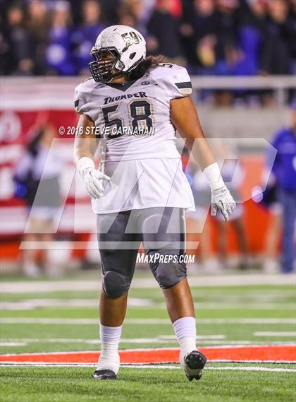 Thumbnail 3 in Desert Hills vs Stansburry (UHSAA 3AA Semifinal) photogallery.