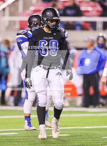 Thumbnail 3 in Desert Hills vs Stansburry (UHSAA 3AA Semifinal) photogallery.