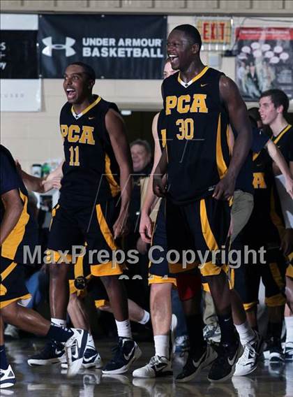 Thumbnail 1 in Prestonwood Christian vs. Grace Prep (City of Palms Classic) photogallery.