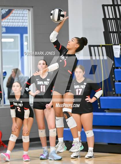 Thumbnail 2 in Tampa Prep vs. Perry (Nike TOC Southwest) photogallery.