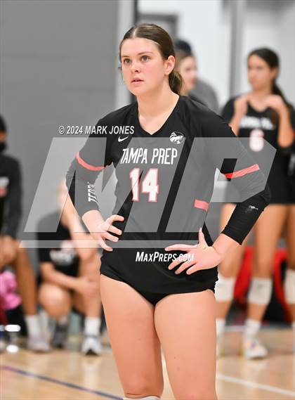 Thumbnail 2 in Tampa Prep vs. Perry (Nike TOC Southwest) photogallery.