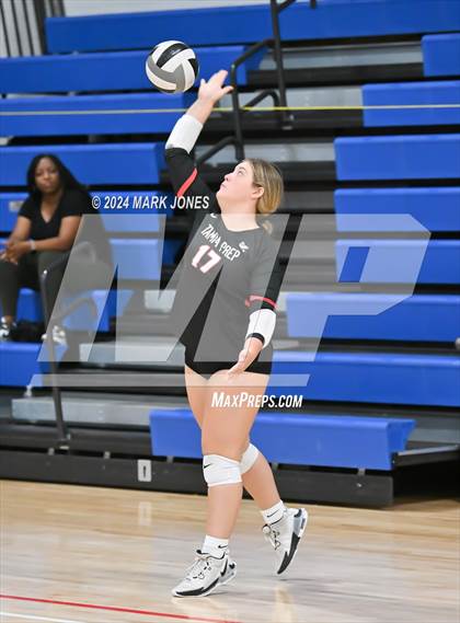 Thumbnail 2 in Tampa Prep vs. Perry (Nike TOC Southwest) photogallery.
