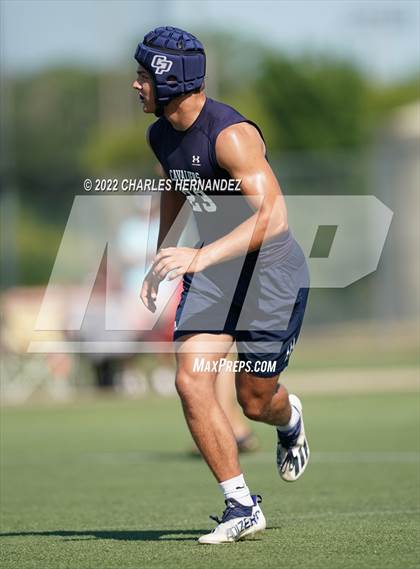 Thumbnail 2 in Elgin vs College Park (Texas 7 on 7 State Qualifier) photogallery.