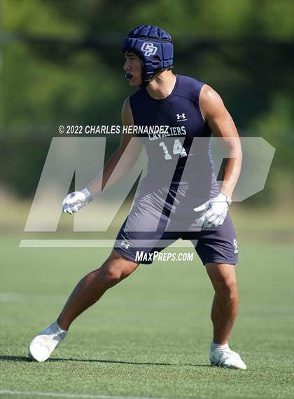 Thumbnail 1 in Elgin vs College Park (Texas 7 on 7 State Qualifier) photogallery.