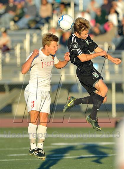 Thumbnail 3 in Jesuit vs. Granite Bay (CIF SJS D1 Final) photogallery.