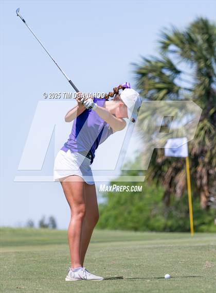Thumbnail 2 in UIL Region IV 5A Girls Golf Final (Round 1) photogallery.