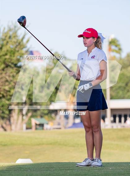 Thumbnail 2 in UIL Region IV 5A Girls Golf Final (Round 1) photogallery.