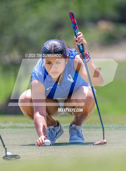 Thumbnail 3 in UIL Region IV 5A Girls Golf Final (Round 1) photogallery.