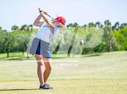 Thumbnail 2 in UIL Region IV 5A Girls Golf Final (Round 1) photogallery.