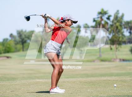 Thumbnail 3 in UIL Region IV 5A Girls Golf Final (Round 1) photogallery.