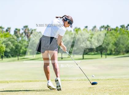 Thumbnail 2 in UIL Region IV 5A Girls Golf Final (Round 1) photogallery.