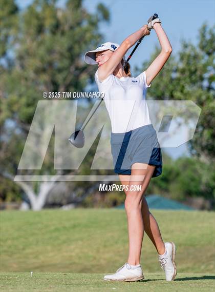 Thumbnail 2 in UIL Region IV 5A Girls Golf Final (Round 1) photogallery.