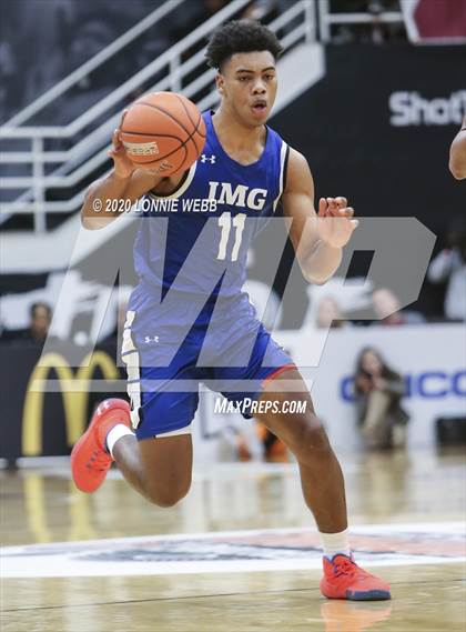 Thumbnail 3 in IMG Academy vs. Montverde Academy (Spalding Hoophall Classic) photogallery.